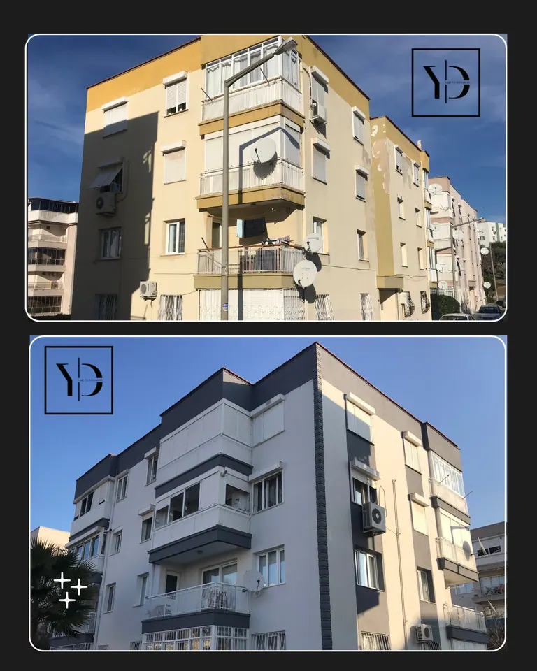 Yavuz Duran Mimarlık öncesi ve sonrası dış cephe çalışması 1